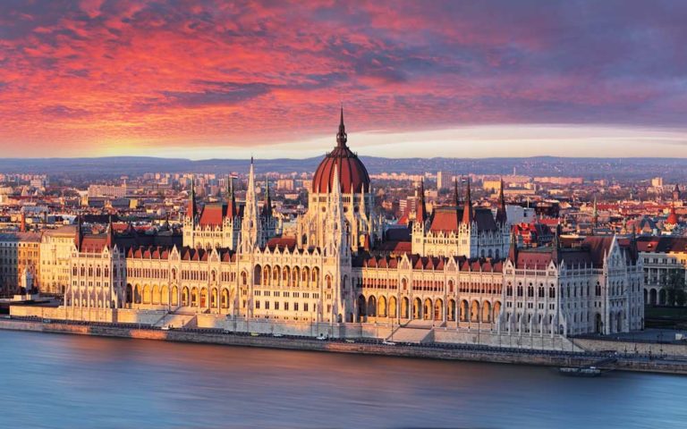 Budapest Parliament Danube River