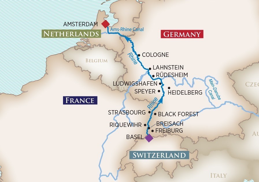 2020 Rhine river cruise