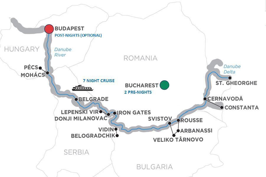 Lower Danube Cruise