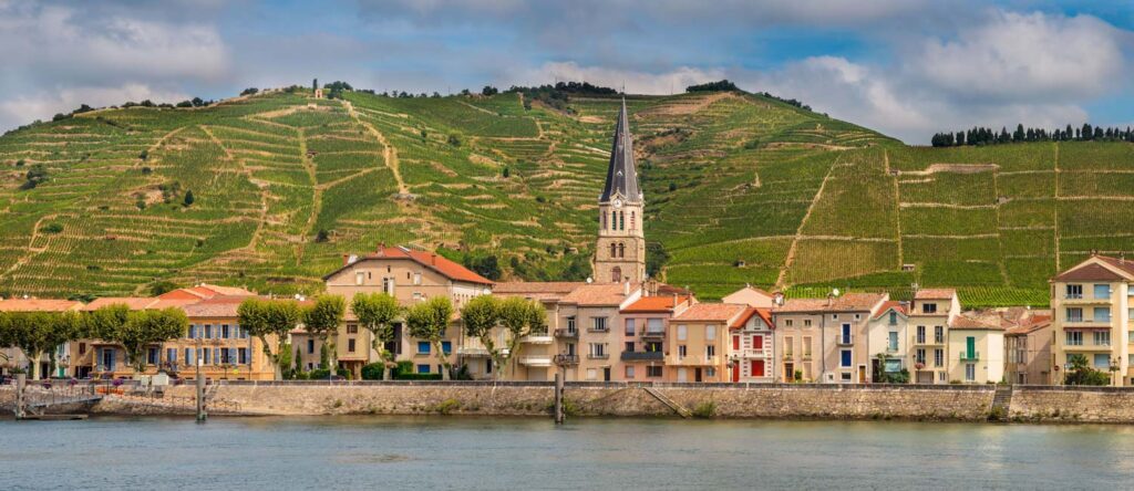 Tournon France Rhone River