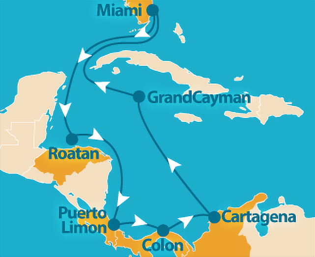 Atlantis Tropical Americas Cruise