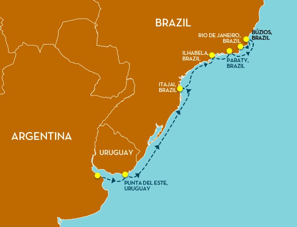 VACAYA Buenos Aires to Rio South America Cruise – KGay Travel