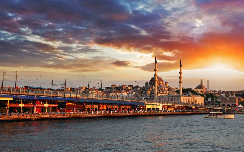 Istanbul from sea